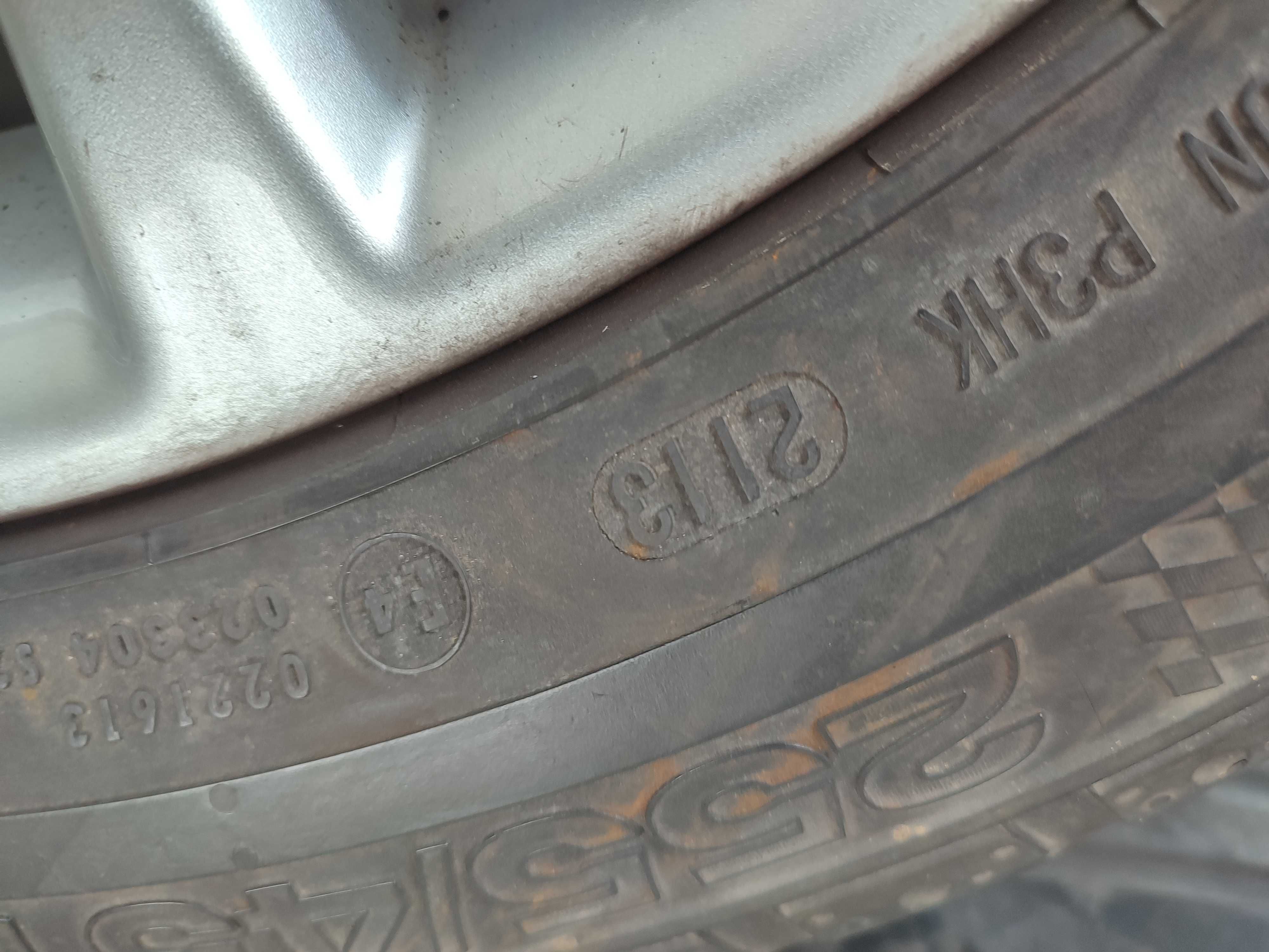 2 Koła alufelgi Mercedes z oponami Continental 18"