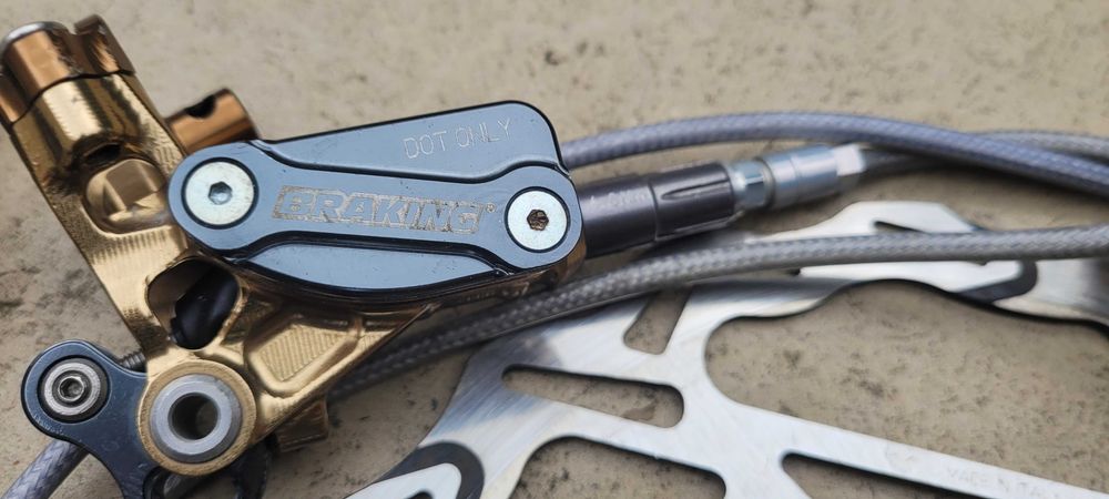 Hamulce MTB Endro BRAKING INCAS 2.0 cały komplet