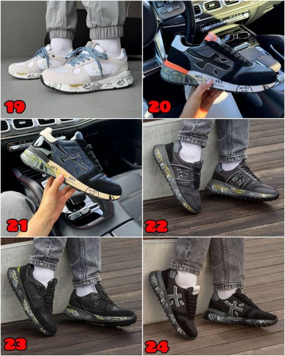 БЕЗ ПЕРЕДПЛАТИ‼️ Кросівки Premiata Mick, Lander, Lucy, Steven /Унисекс