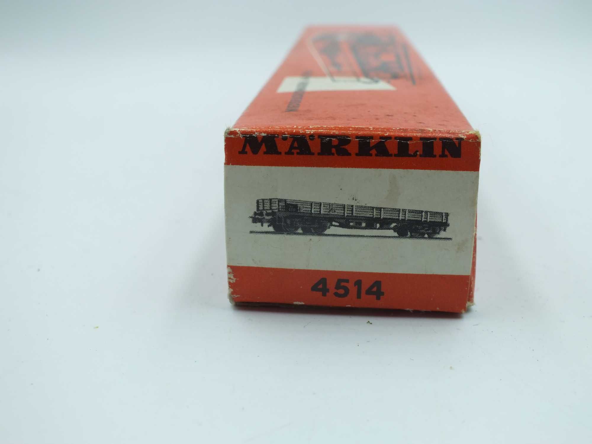 MARKLIN WAGON Towarowy niski   4514  J