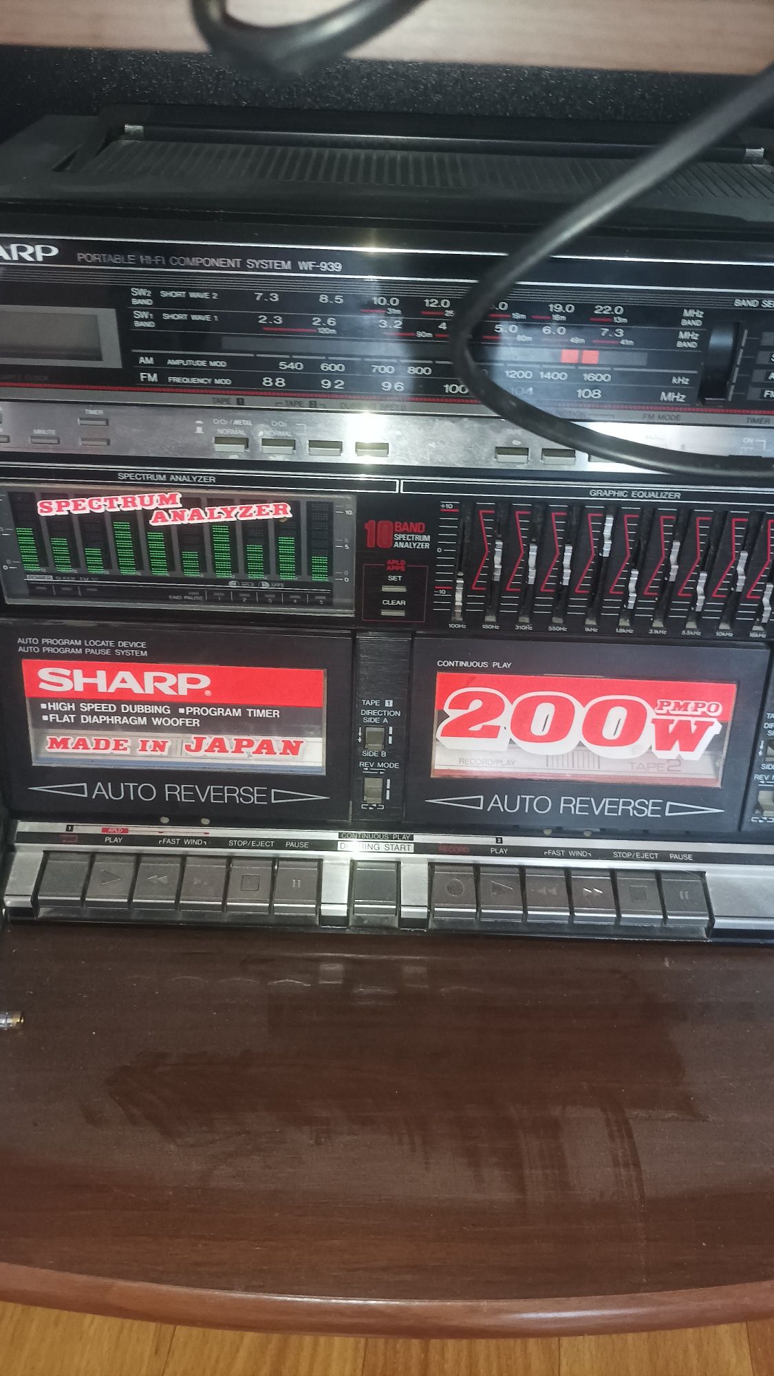 Магнитофон SHARP WF939 Z...