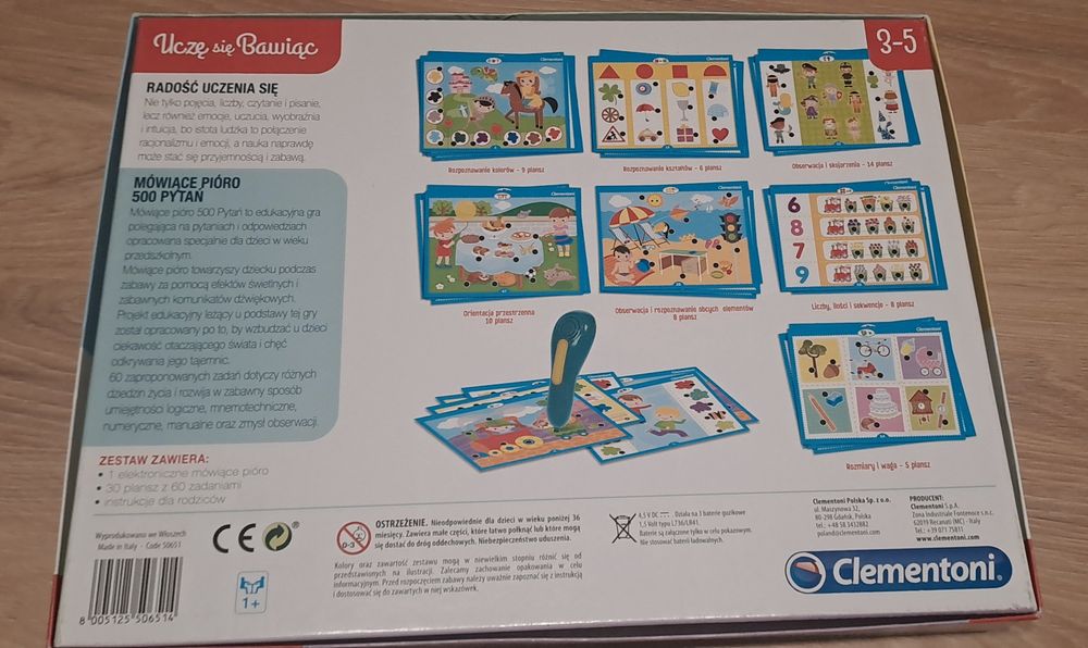 Mówiące pióro Gra