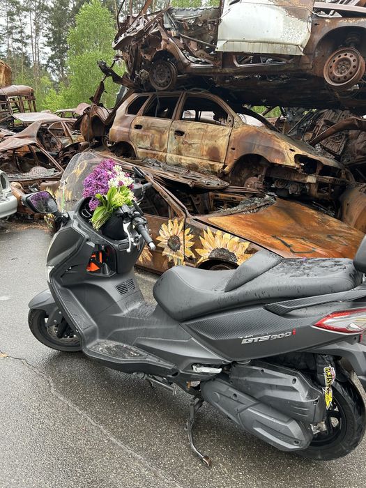 Скутер обмін на авто ,продажа  Sym gts 300 і 2013