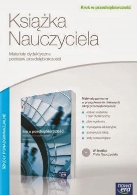 Krok W Przedsiębiorczość Książka Nauczyciela Sprawdziany Testy Lo