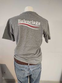 T-shirt, Balenciaga Political, unisex, M, oryginalny