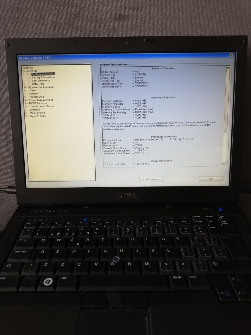 Dell latitude e6410 core i5 laptop