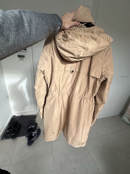 Kurtka parka z podpinką hydrofobowy material ściągana w pasie Mohito