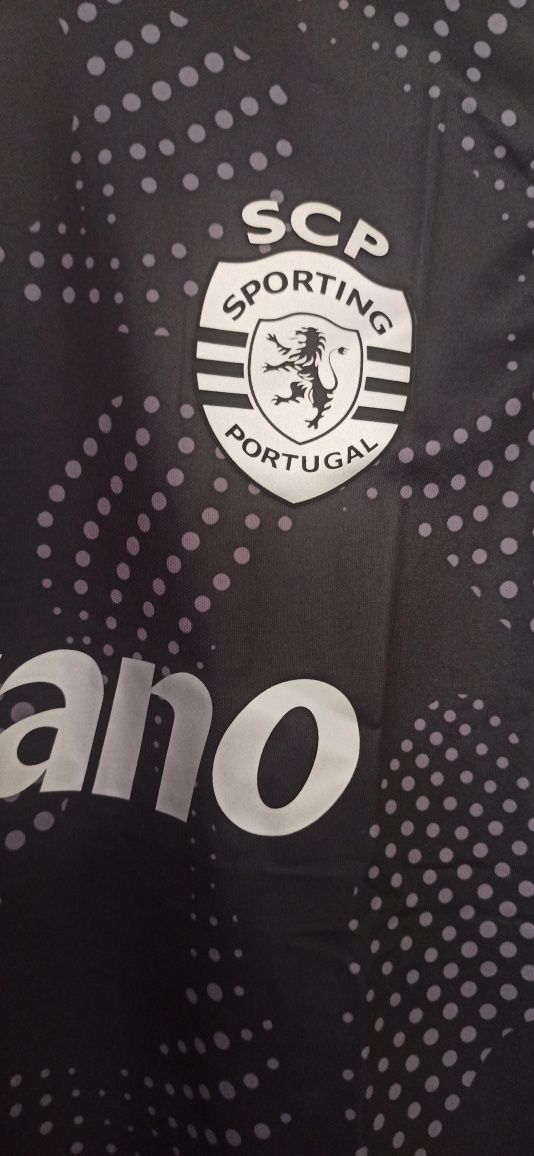 Camisolas pretas do Sporting S a XXL