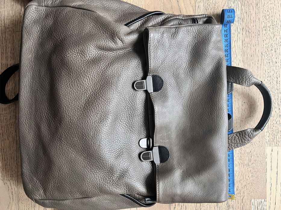 Рюкзак кожанный светло коричневый