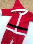 Romper Pai Natal com gorro