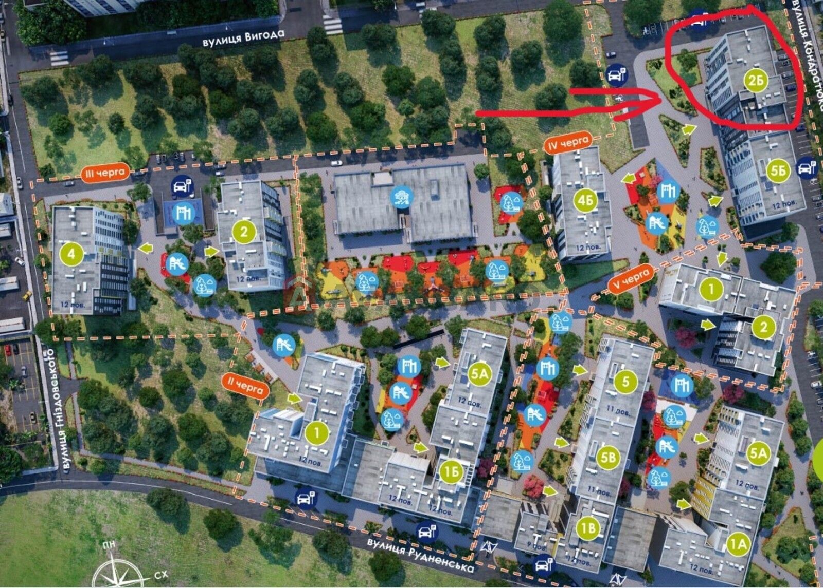 Продаж однокімнатної квартири в ЖК Riel City