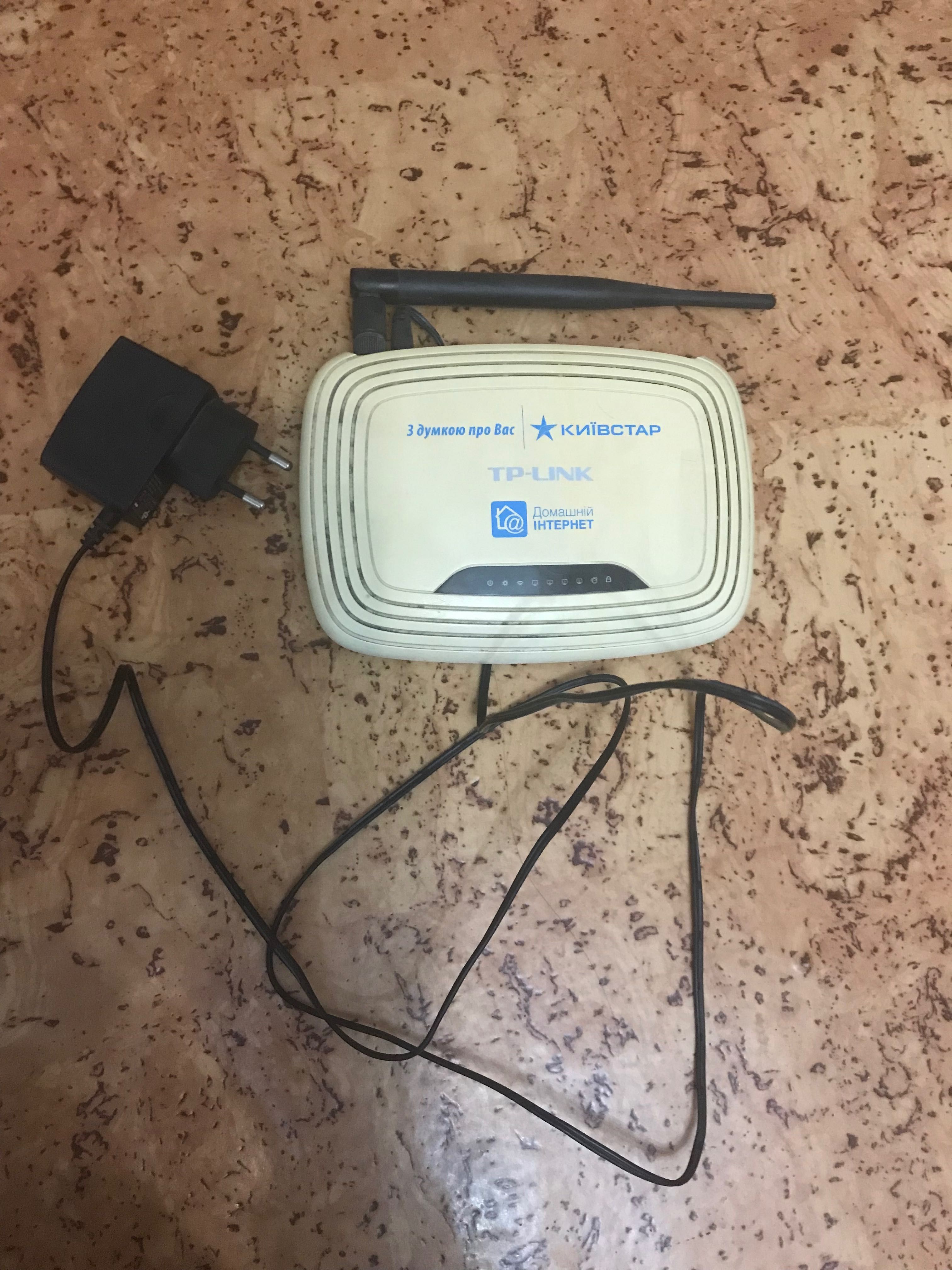 Wi-Fi роутер Київстар модель TL-WR741ND