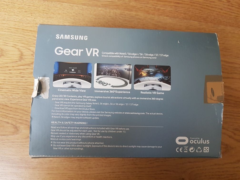 Oculos Samsung GEAR VR