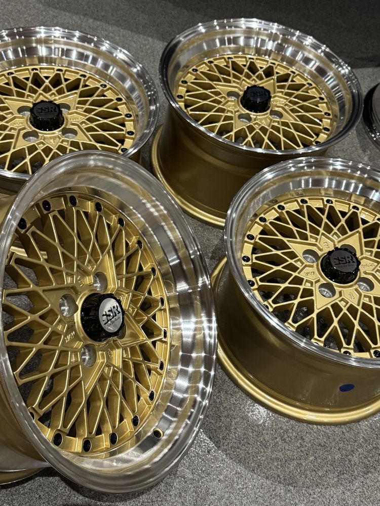 Felgi SSR Formula Mesh rep 15" 4x100 8.25j Mx5 Miata E30 work watanabe
