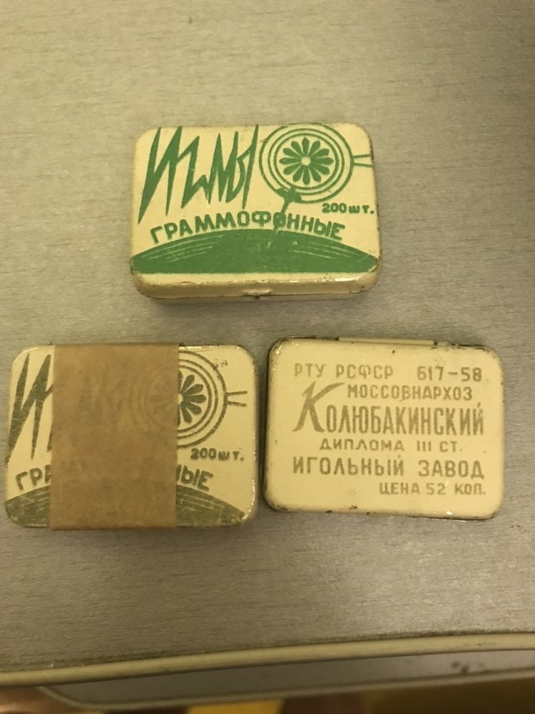 Иглы для граммофона