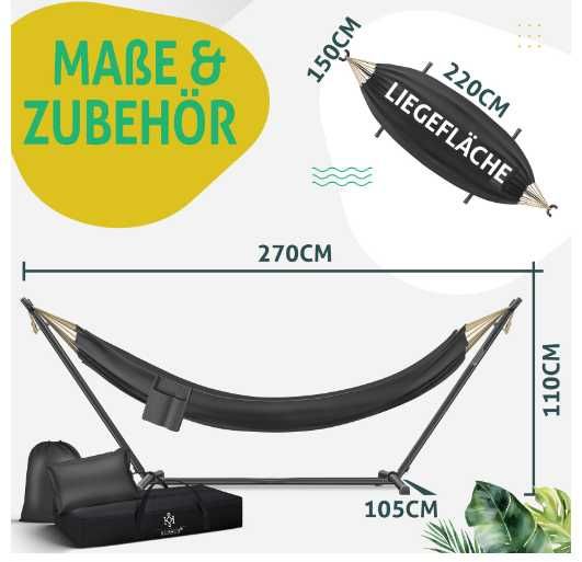 Hamak ze stelażem KESSER