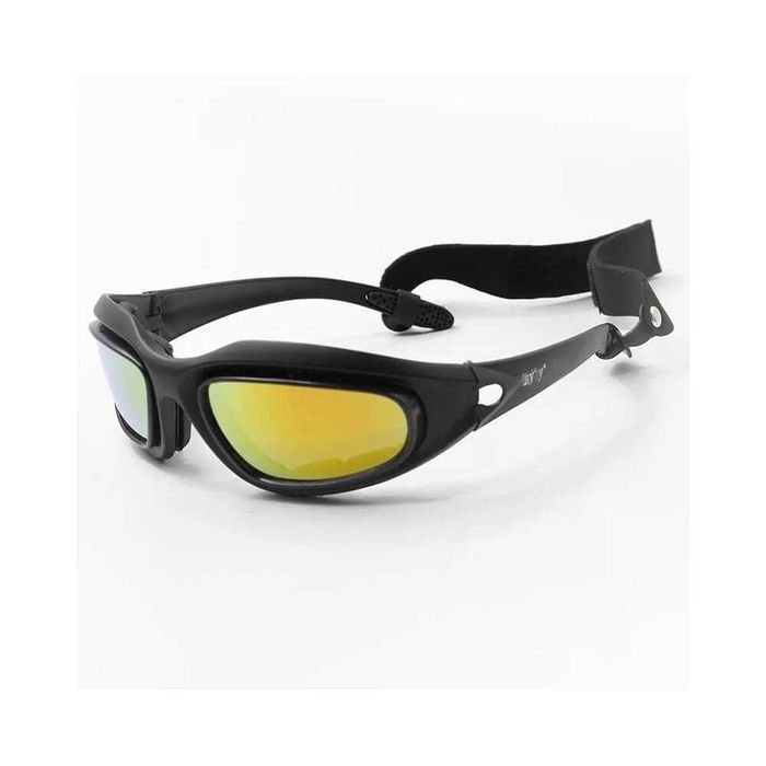 Óculos tácticos 4 Lentes intercambiáveis anti UV polarizados