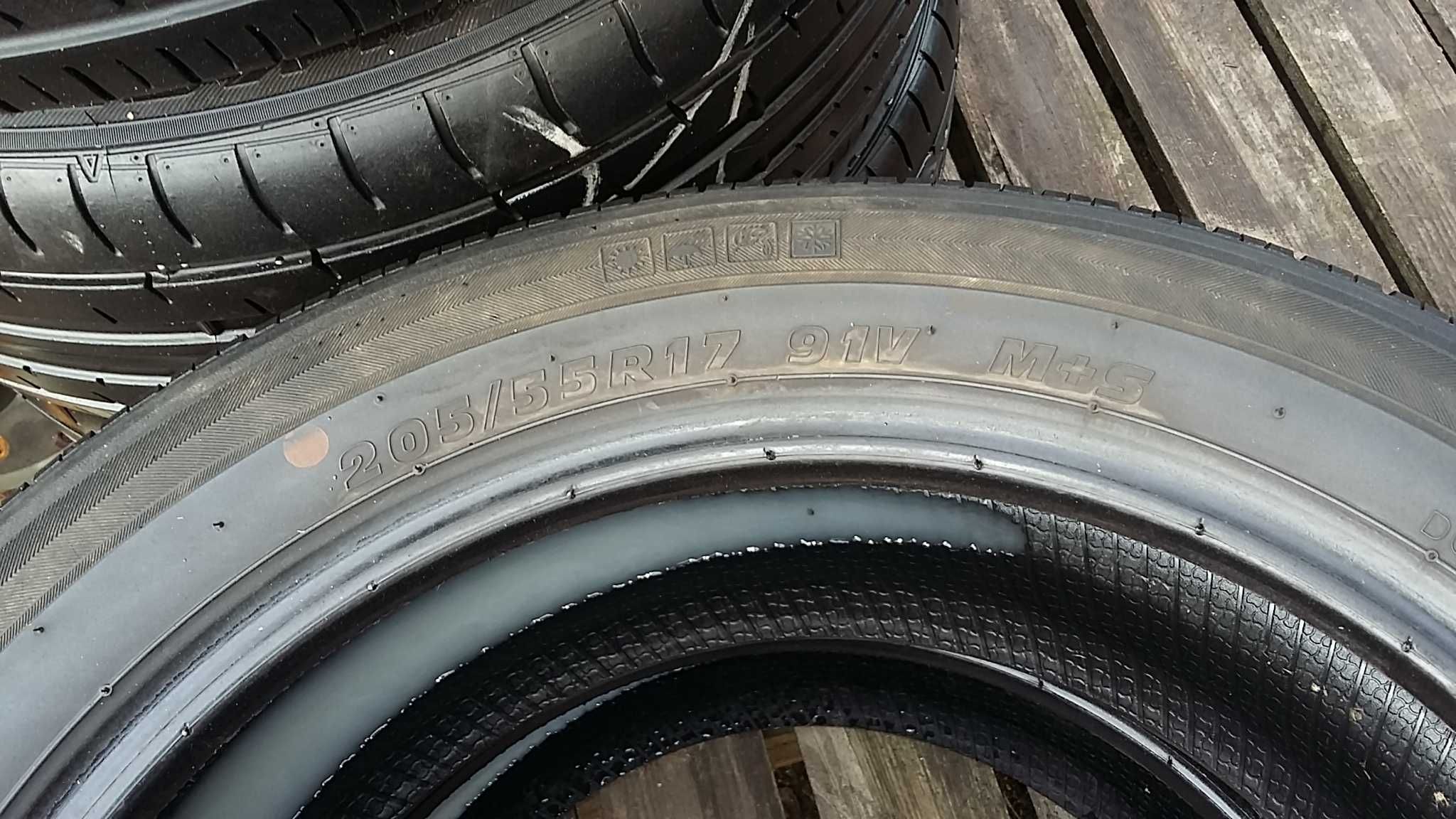 letnie opony 205/55R17 91V Kumho opona 6mm bieżnika