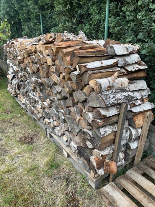Drewno opałowe kominkowe - brzoza