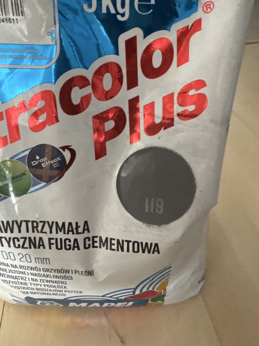Mapei fuga cenentowa do płytek 119 londyński szary 5 kg