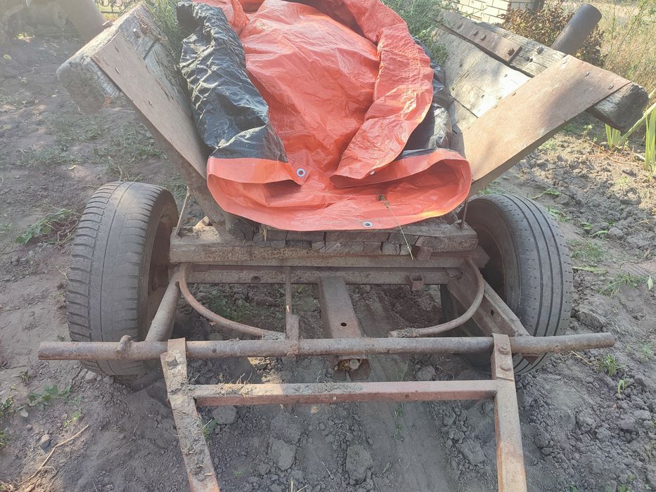 Підвода , віз з прицепним