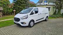 Ford Transit Custom 2,0 TDCI  Aut 2020 L2H1 Długi Serwis Full Wersja Radar Webasto Kamera