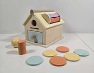 Drewniany domek edukacyjny JOCY Montessori 4 w 1