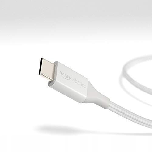 amazonbasics utc-c-c-2.0-10ft-slv kabel usb 3 m usb c srebrny
