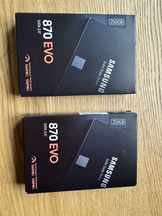 2x dysk SSD Sata 250GB Samsung Evo