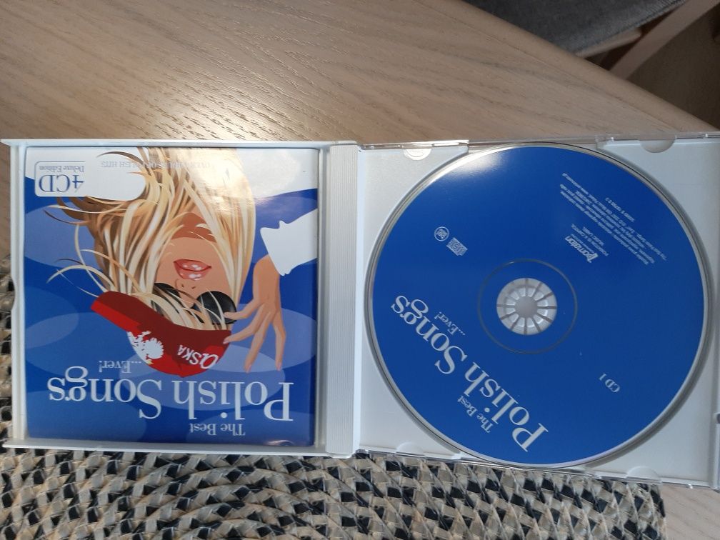 4 płyty CD the best Polish song