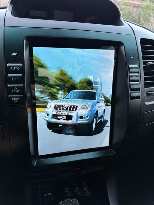 Магнитола Toyota prado 120 Tesla style android