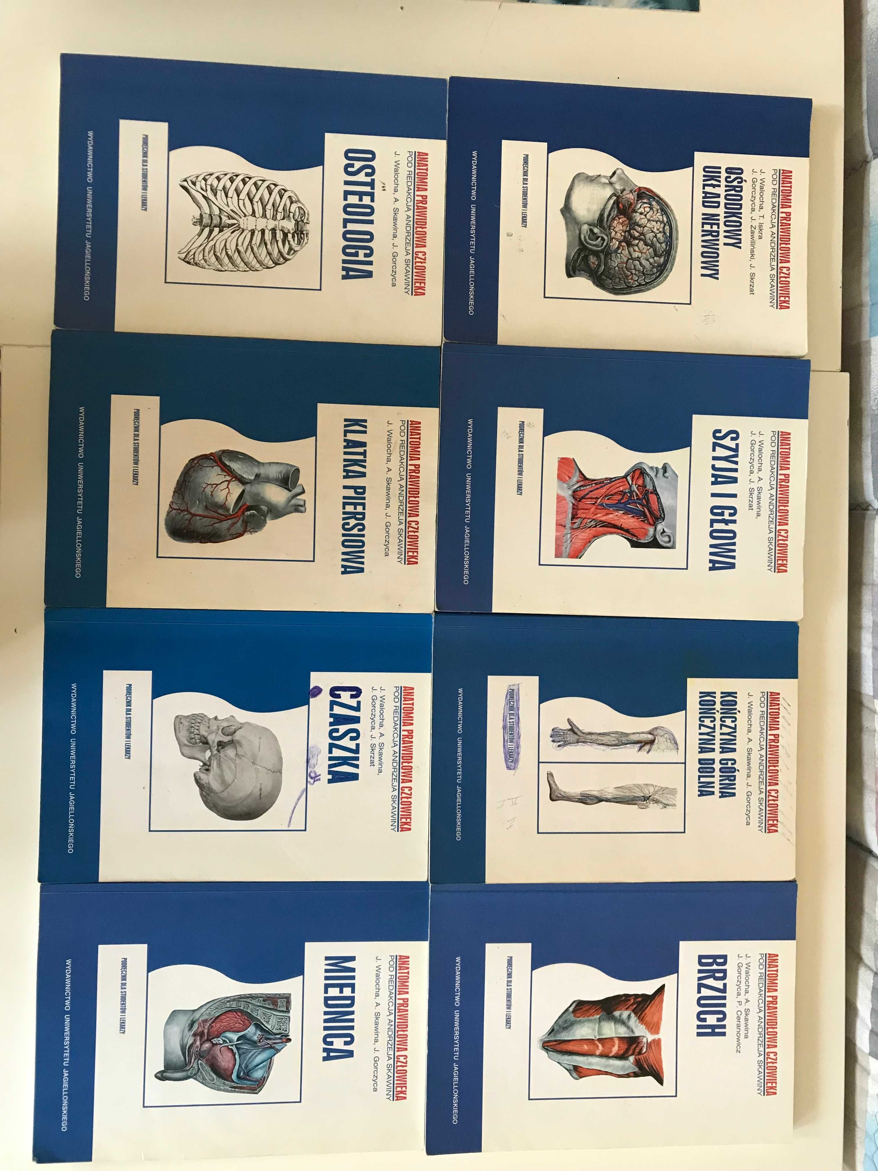Anatomia Walochy komplet 8 tomów