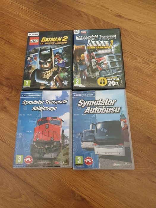 Gry PC symulator autobusu transp kolejowego ciężki transport batman