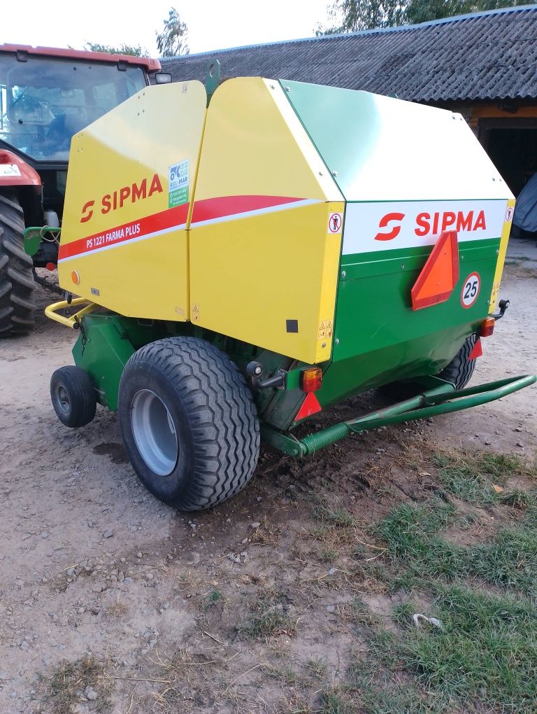 Prasa rolującą sipma farma plus agregat ścierniskowy