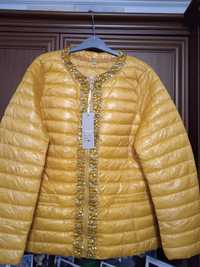Куртка демісезонна жіноча р 52