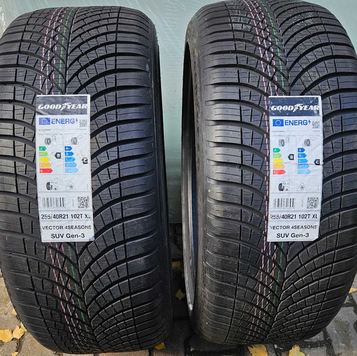 255/40R21 goodyear vector 4 season gen-3 SUV