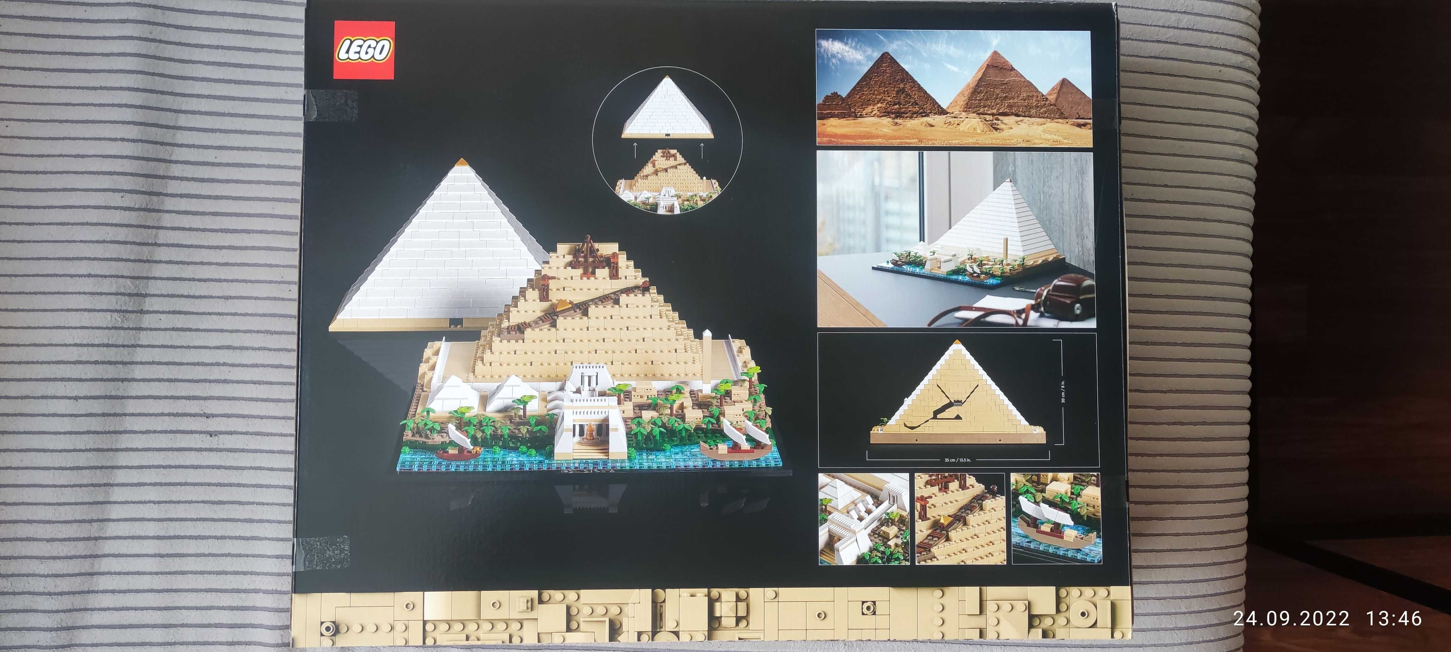 LEGO Architecture 21058 Piramida Cheopsa nowy