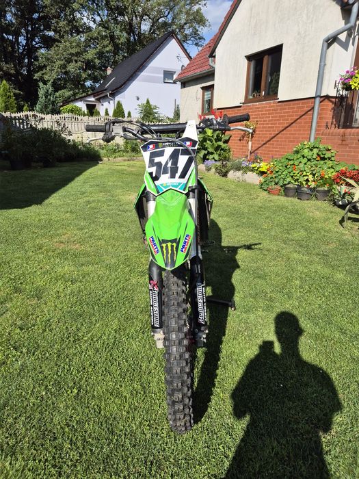 Kawasaki 450 na dotarciu