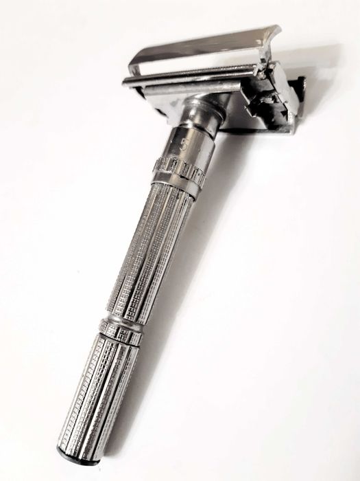 Винтажный Т-образный мужской бритвенный станок из СССР 80-х