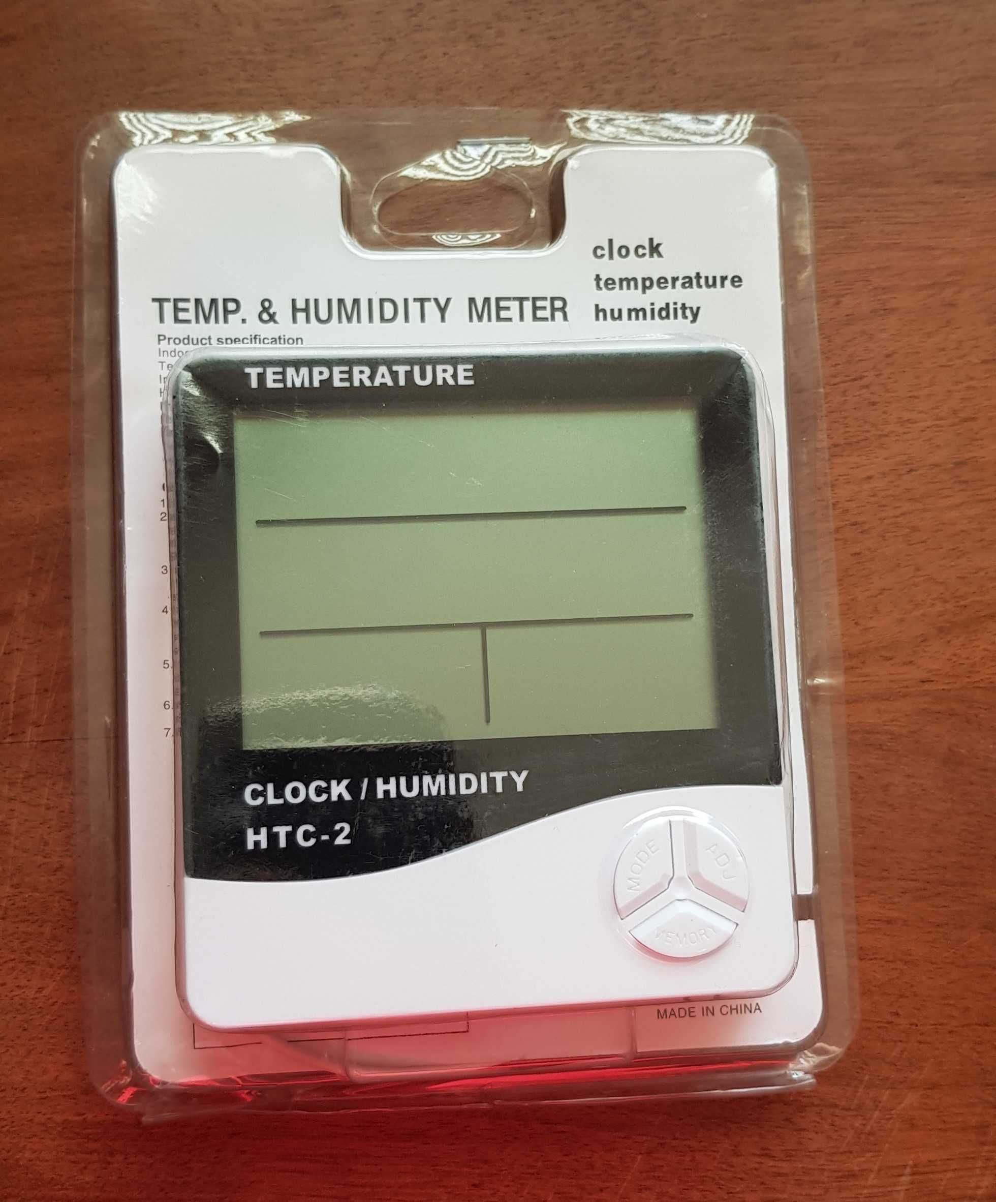Miernik wilgotności i temperatury LCD