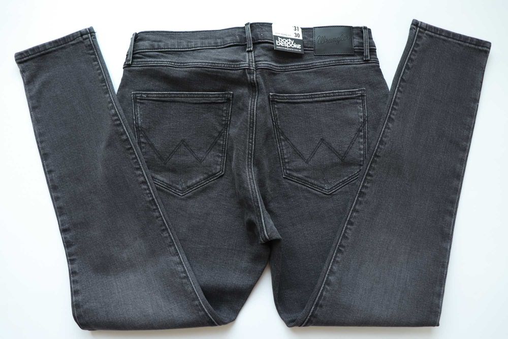 WRANGLER HIGH SKINNY 630 W31 L30 damskie spodnie jeansy nowe okazja