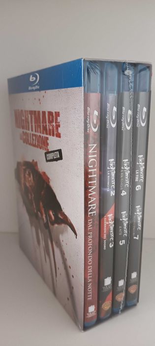 Koszmar z ulicy Wiązów 1-7 Blu-ray Nowy w folii