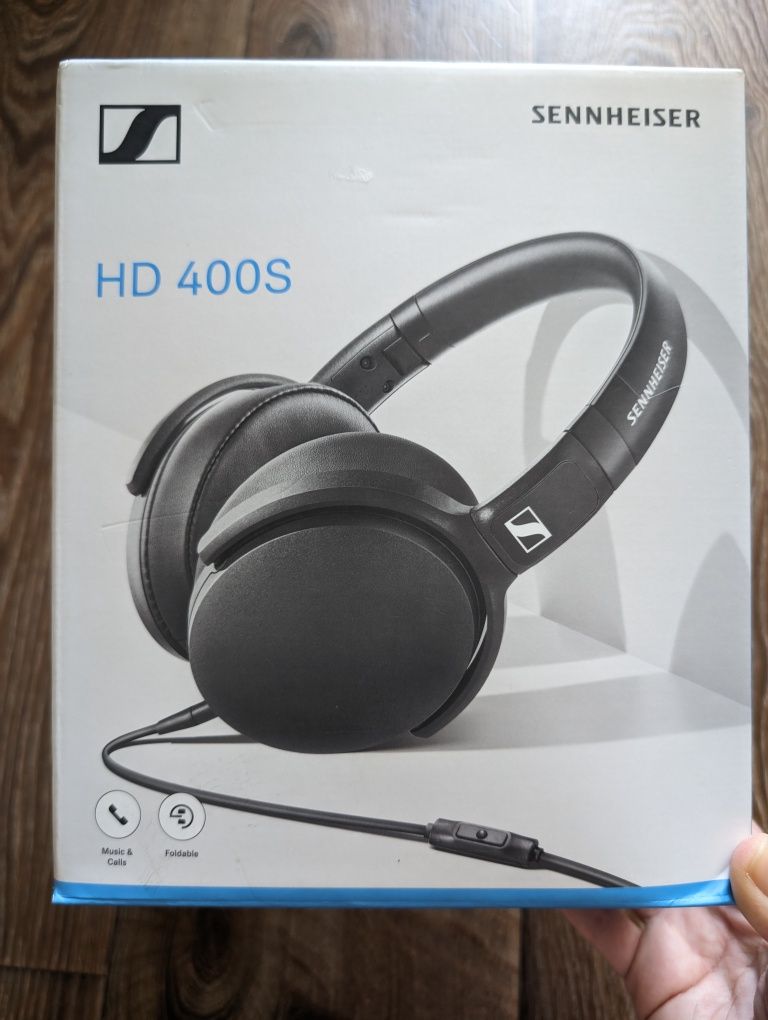 Наушники Sennheiser HD 400S Black, Новые