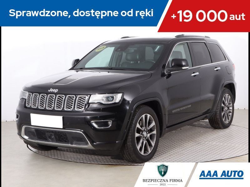 Jeep Grand Cherokee 3.0 CRD Limited , Salon Polska, Serwis ASO, 250 KM, Automat, Skóra,