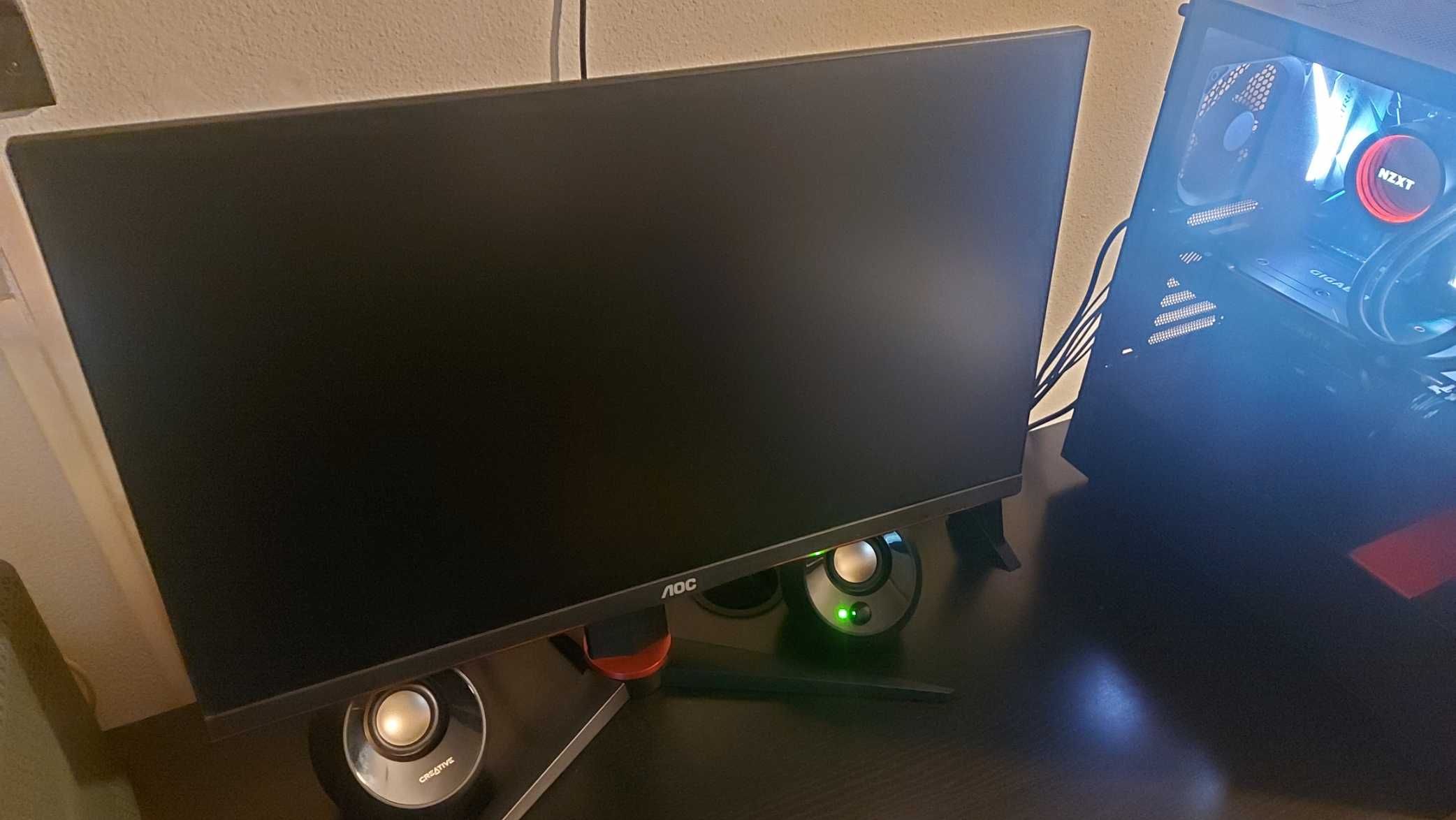 Monitor Full HD (1080p) 24 Polegadas, Painel IPS, 144 Hz - AOC 24G2U