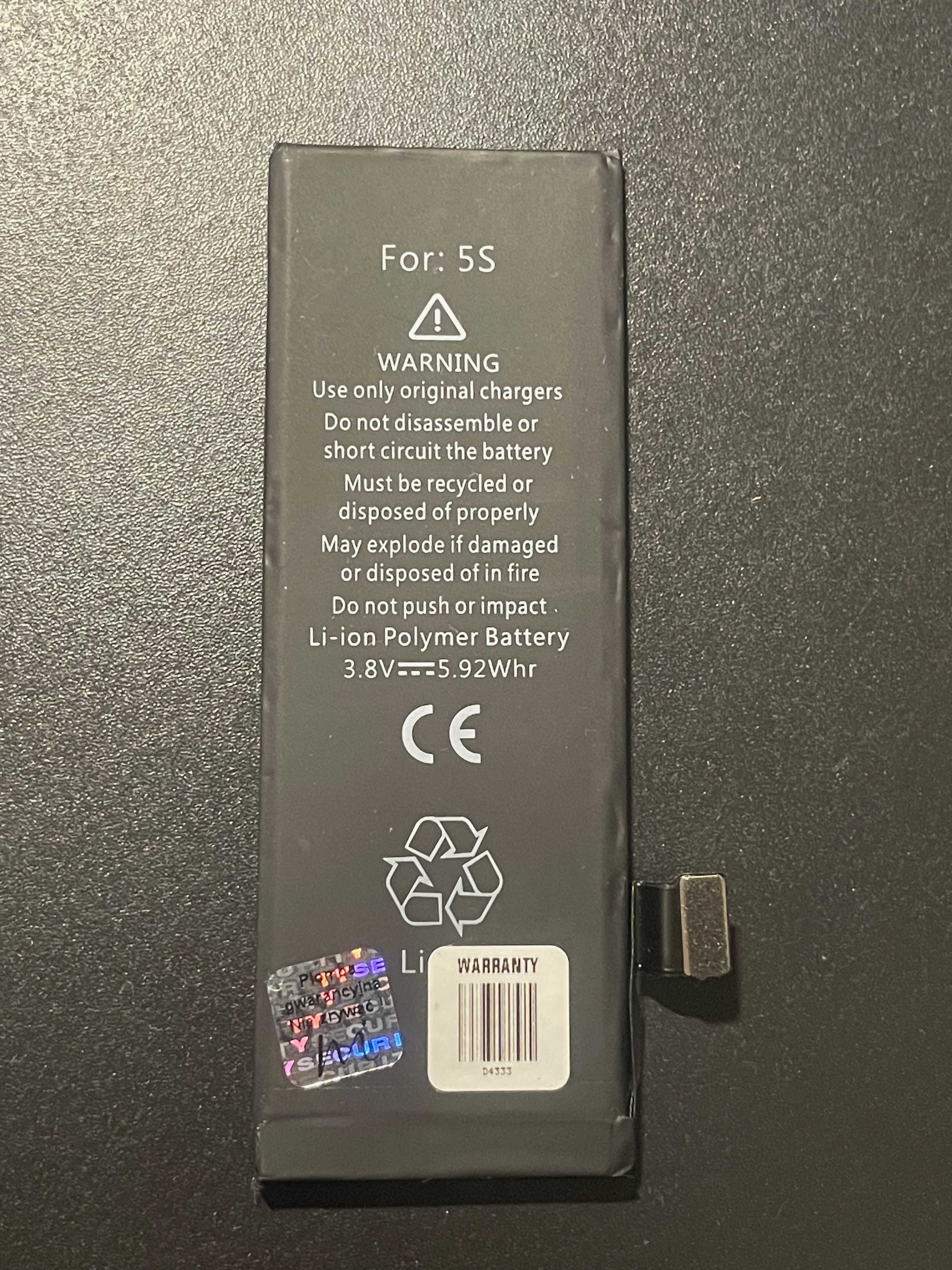 iPhone 5s bateria nowa zamiennik z klejem