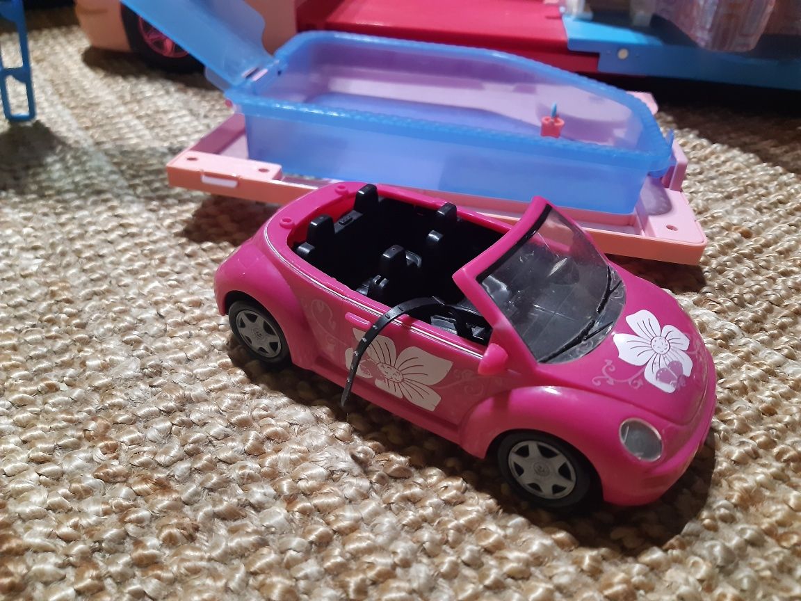 Camper Barbie różowy