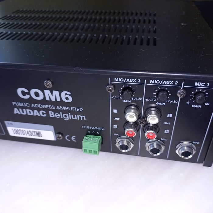 Amplificadores sonorização 120w e 60w