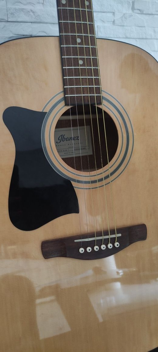 Gitara IBANEZ akustyczna dla leworęcznych,stan idealny