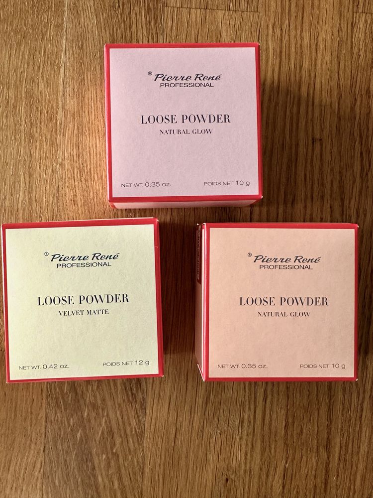 3 x puder od Pierre Renne